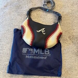 NWT Atlanta Braves baseball bag